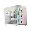 Computer case Midi LC-Power Gaming 8001W Pro-Storm Light, ATX, Schwarz