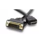AG Neovo CB-01 1,8 m HDMI DVI-D Schwarz