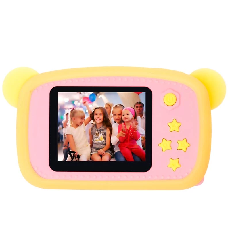 Kinder-Digitalkamera Extralink H25 Orange 1080P 30fps 2,0-Zoll-Bildschirm