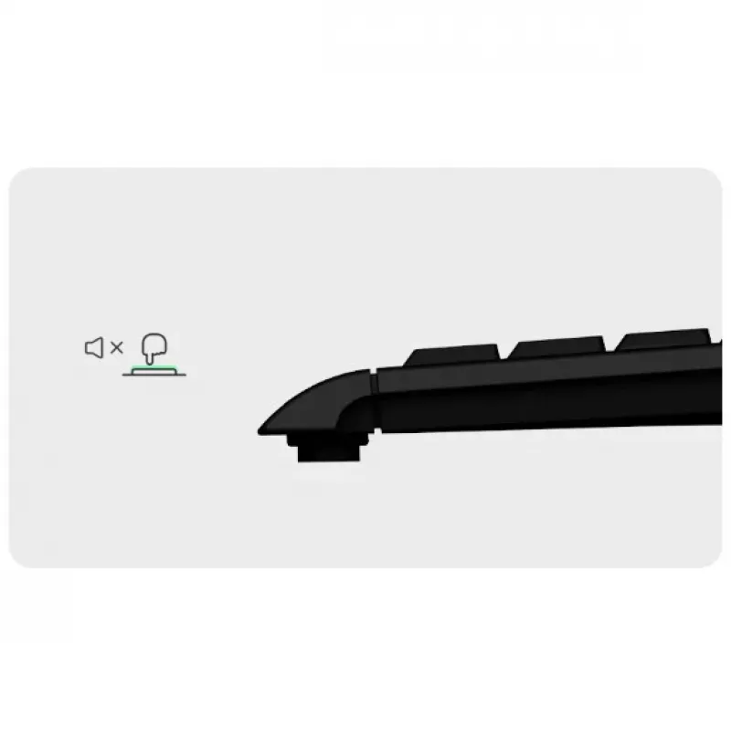 KeySonic KSK-5011ELC (DE) Tastatur Home USB QWERTZ Deutsch Schwarz