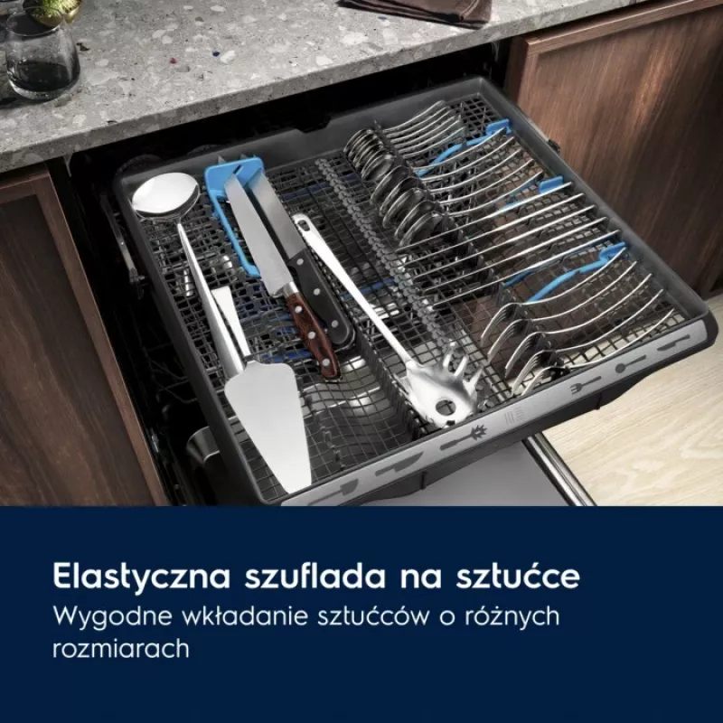 Einbau-Geschirrspüler Electrolux EEM43201L, schlank 45 cm, 10 Maßgedecke, 46 dB, Inverter