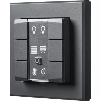 Wandmontierte 6-Tasten-Fernbedienung Homematic IP Wandtaster — RF Wireless, bis zu 200 m Reichweite, IP20