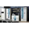 Cama Sideboard 120 cm SOHO S7 Sonoma-Eiche/weiß glänzend