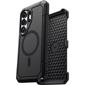 UAG Urban Armor Gear Bundle bestehend aus Trooper Case mit Magnetmodul & Holster | Samsung Galaxy S26 Ultra | undurchsichtiges Schwarz | 2145461BV01 (2145461BV