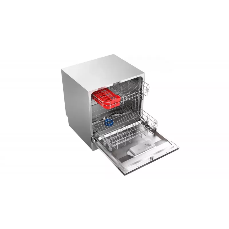 Einbau-Geschirrspüler Toshiba DW-08T2EE(S)-PL — 8 Gedecke, Energieeffizienzklasse F, 49 dB, 55×59×50 mm