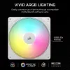 Lüfter Corsair RS140 ARGB 14 cm Weiß 330-1700 U/min