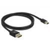 DisplayPort-Kabel DeLOCK 84927 Mini DisplayPort 1 m Schwarz