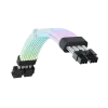 Gamemax | PSU-Verlängerungskabel | VGA/CPU 2x8PIN-B | Schwarz