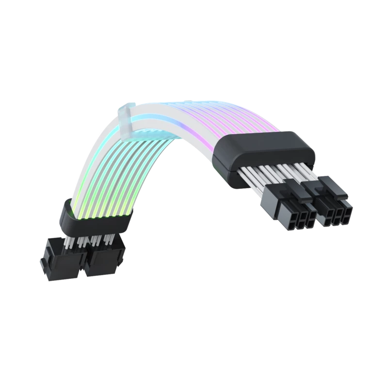 Gamemax | PSU-Verlängerungskabel | VGA/CPU 2x8PIN-B | Schwarz