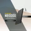 Tragbare Powerbank Nitecore NB10000 — 10000 mAh, USB‑A + USB‑C, 38 W Gesamtausgang, grau