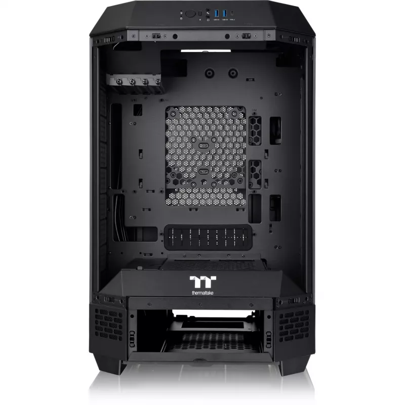 Thermaltake The Tower 300 Black Micro Tower Tempered Glass PC Gaming Gehäuse