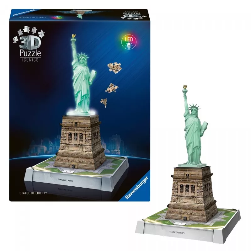 Puzzle 3D Freiheitsstatue