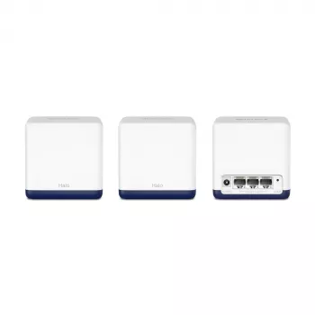 AC1900 Whole Home Mesh Wi-Fi System | Halo H50G (3er-Pack) | 802.11ac | 1300+600 Mbit/s | Ethernet LAN (RJ-45) Anschlüsse 3 | Mesh-Unterstützung Ja | MU-MIMO Ja | Kein mobiles Breitband