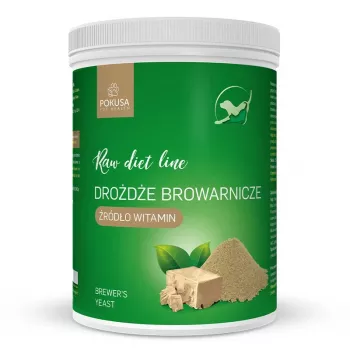 POKUSA RawDietLine Bierhefe - Ergänzungsmittel für Hunde und Katzen - 1000 g