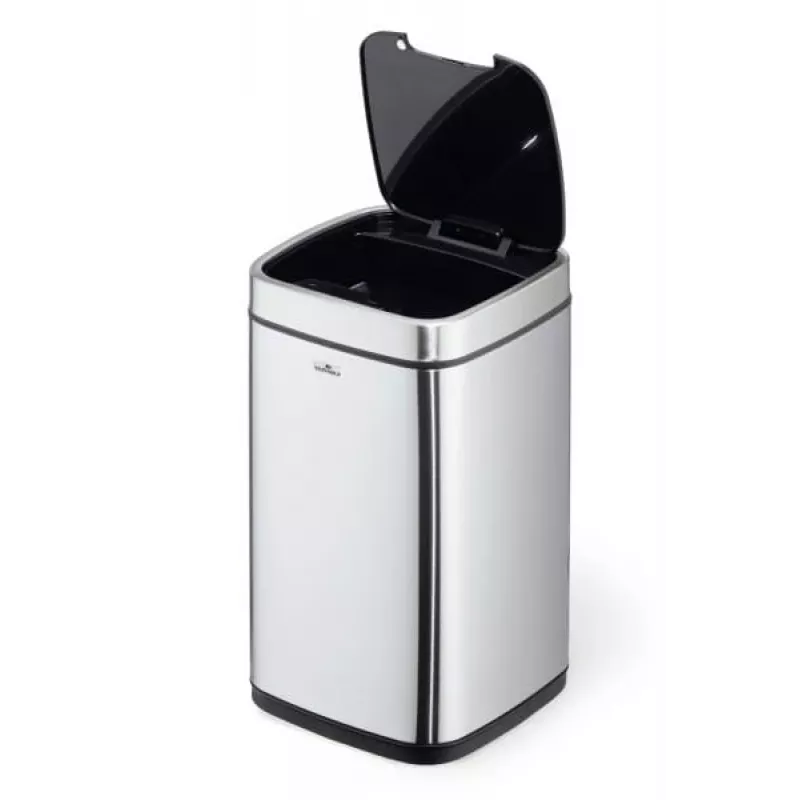 Durable TOUCH 12L Rechteckig Edelstahl Silber Schwarz