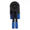 Arbeitsleuchte RealPower 463617 Flutlicht, LED 10 W, 2 Leuchtmittel, Batterie AA, IPX2, schwarz