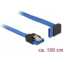 SATA-Kabel DeLOCK 84999 1 m SATA 7-polig Schwarz Blau