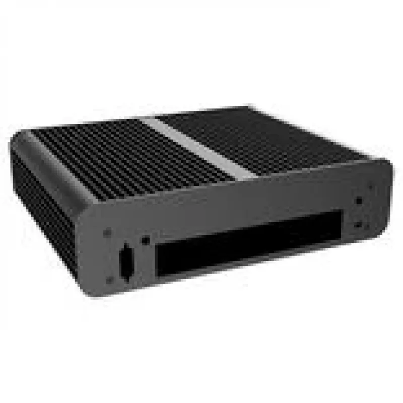 Computergehäuse Akasa Euler TX3 Mini-ITX — kompatibel mit Intel-Sockeln LGA1851, LGA1700, LGA120, LGA115X — schwarz