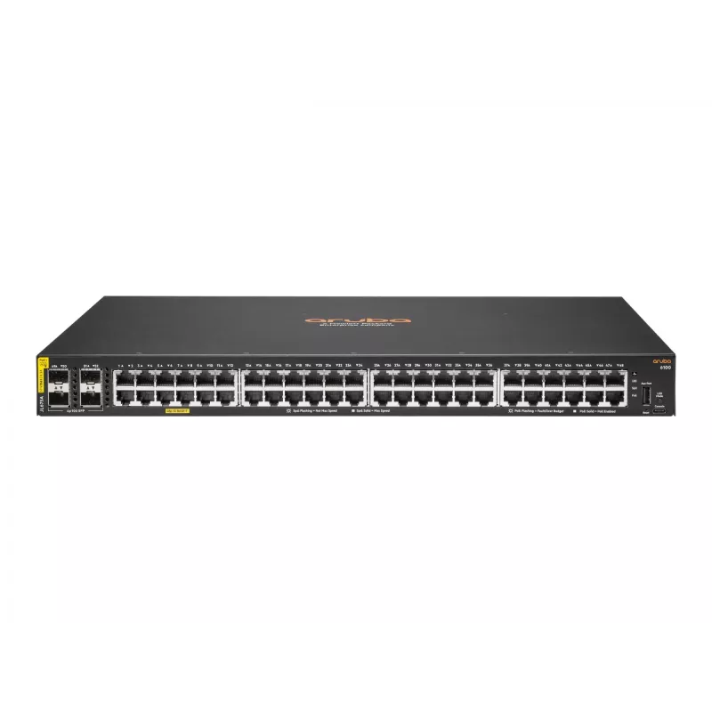 Managed Switch HPE Aruba Networking Aruba 6100 48G PoE 4SFP+ 370W