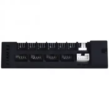 USB- und PWM-Hub Lian Li EDGE HUB EG-HUB01B — 4× USB, 6× PWM-Lüfteranschlüsse