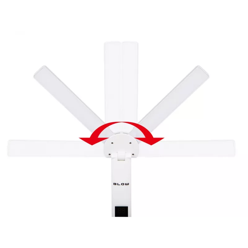 LB-24 LED-Schreibtischlampe mit Uhr