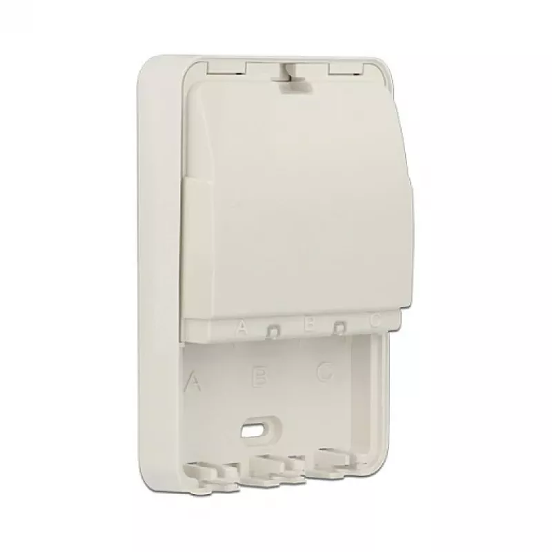 Aufputz- und Verteilerdose DELOCK 86262, weiß, 82×120×31 mm