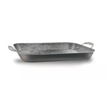 Gusseiserner Steak-Griller Pensofal Invictum Professional 35x26 cm, gerippte Grillpfanne