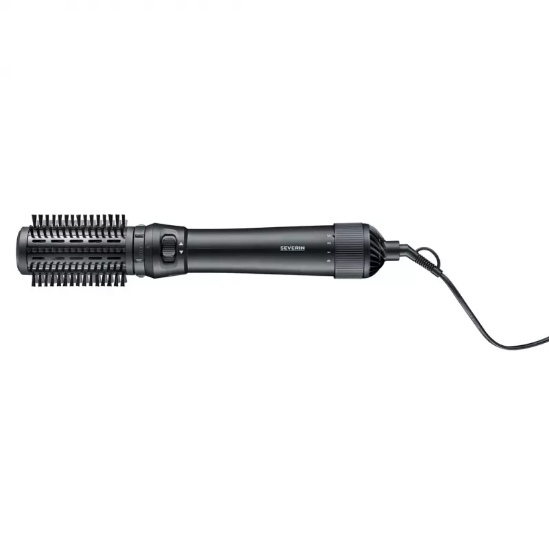 Severin WL 0241 Haarstylinggerät Heißluftbürste Warm Black 1000 W 1,8 m
