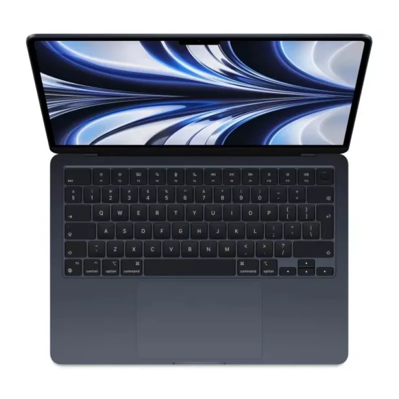 MacBook Air 13,6 : M2 8/8, 16 GB, 256 GB – Mitternacht