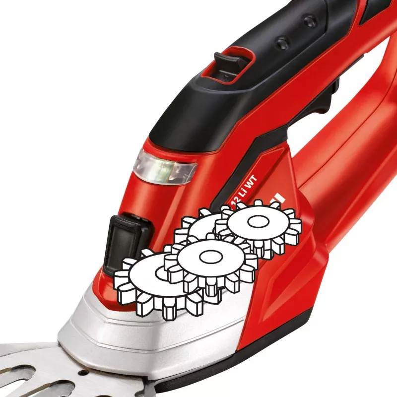 Einhell GE-CG 12 Li Akku-Grasschere 12 V Lithium-Ion (Li-Ion) Schwarz, Rot, Silber