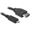 DeLOCK - Video- / Audiokabel - HDMI - 32 AWG - HDMI, 19-polig (M) - 19-polig Micro-HDMI (M) - 3 m (82663)