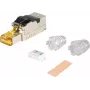 Netzwerk-Steckverbinder helos RJ-45 M geschirmt Cat 8.1 für High-Speed-Ethernet-Verbindungen