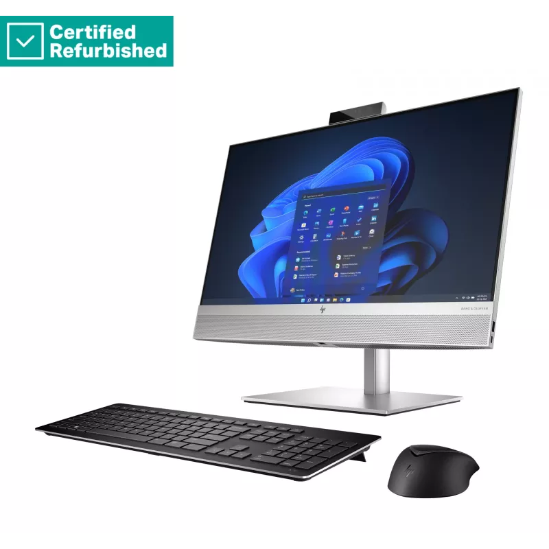 RENEW SILVER HP Elite 840 G9 AIO All-In-One 24 - i7-14700, 32 GB, 1 TB SSD, 23.8 FHD Touch AG, FPR, Höhenverstellbar, Win 11 Pro, 1 Jahr
