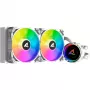 S80 RGB White AIO 240mm, Flüssigkeitskühlung Weiß