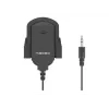 Ansteckmikrofon NATEC NMI-1352, kabelgebunden 3,5 mm, Empfindlichkeit -58 dB, 50–16000 Hz, 1,8 m Kabel, 20 g