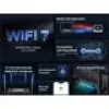Tischrouter MERCUSYS MR25BE EasyMesh Wi‑Fi 7 Dual‑Band 2,4/5 GHz, 3600 Mbit/s, 3× Gigabit-LAN, 4 externe Antennen