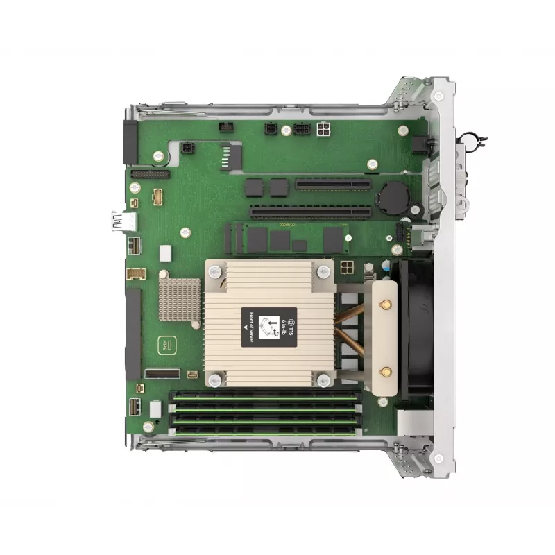 HPE ProLiant MicroServer Gen11 E-2414 2.6GHz 4-core 1P 16GB-U VROC 4LFF-NHP 180W External PS Server