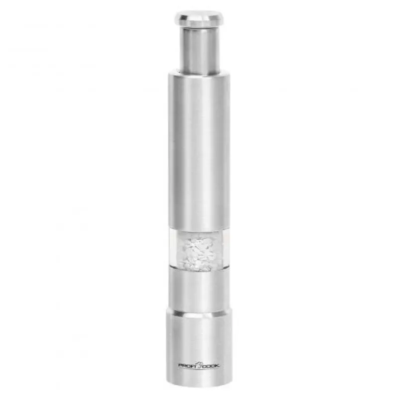 ProfiCook PC-PSM 1160 Salz- & Pfeffermühle-Set Edelstahl, Transparent