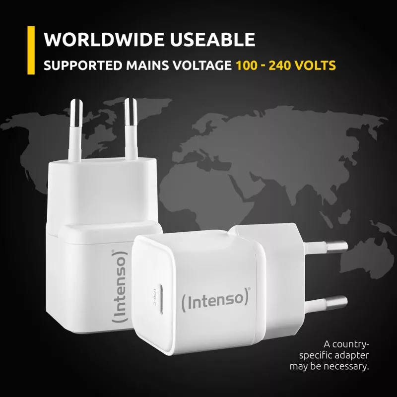 Mobiles Ladegerät Intenso 7803032 AC Schnellladung Weiß