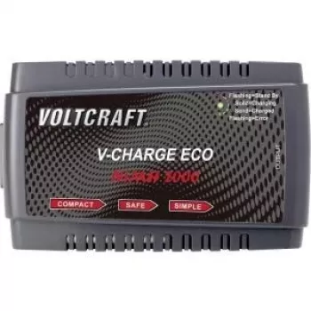 VOLTCRAFT Modellbau-Ladegerät 230 V 2 A V-Charge Eco NiMh 2000 NiMH, NiCd (eN2)