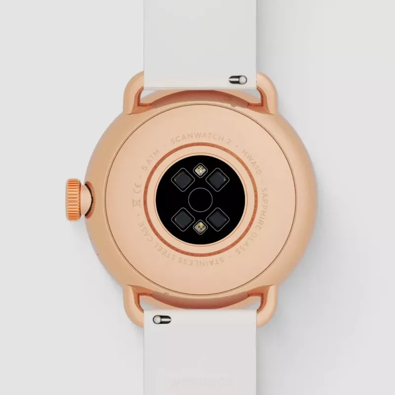 Withings ScanWatch 2 Hybrid-Smartwatch mit Armband
