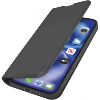 Wallet Stand SBS TEWALIPSE25K für iPhone SE 2025 — schwarz, Brieftasche + Aufstellständer