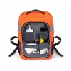 DICOTA P20471-18 Rucksack Schwarz Grau Orange recyceltes PET