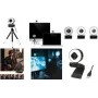 LogiLink UA0384 Webcam LL1 Stream, USB 2.0, HD 1920x1080, 76 Grad, schwarz (UA0384)