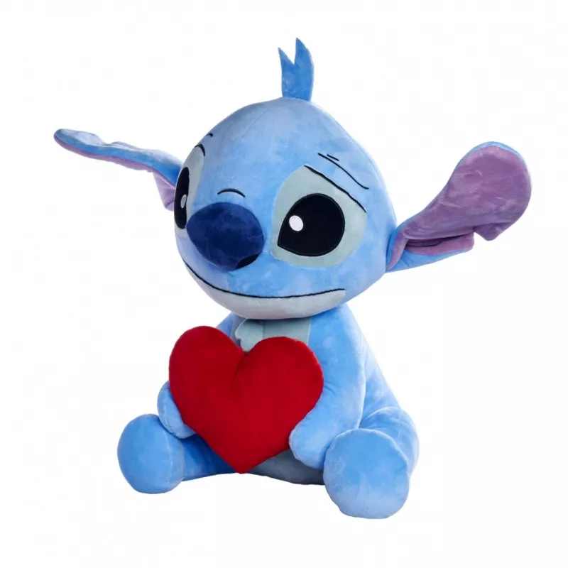 Plüschtier SIMBA Stitch mit Herz 50 cm, weicher kuscheliger Charakter