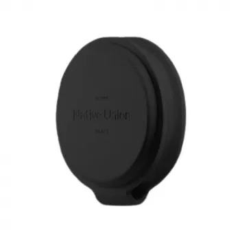 Native Union Voyage 2-in-1 kabelloses Ladegerät – USB-Strom für Innenräume, kompatibel mit Smartphones, Smartwatches und kabellosen Headsets, schwarz