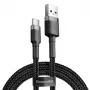 Baseus Cafule USB auf USB-C 3A 1m (grau-schwarz)
