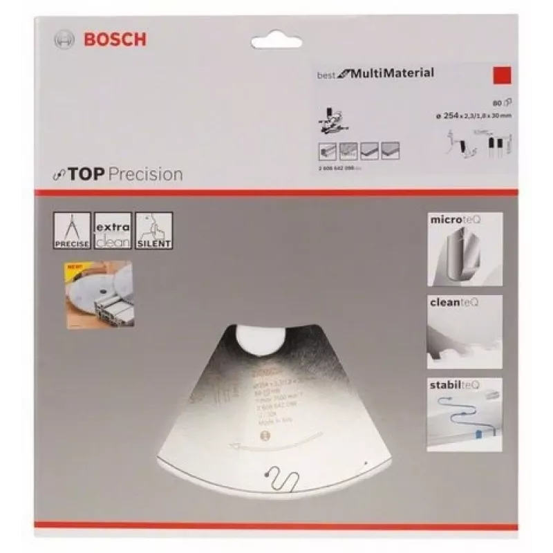 Bosch 2 608 642 098 Kreissägeblatt 25.4 cm 1 Stk.