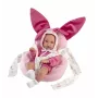 Babypuppe Llorens 35 cm Vinyl mit realistischen Merkmalen und weichem Körper