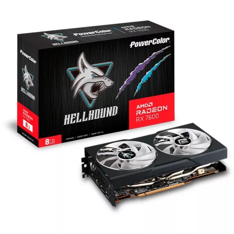 Grafikkarte AMD Radeon RX 7600 8 GB GDDR6